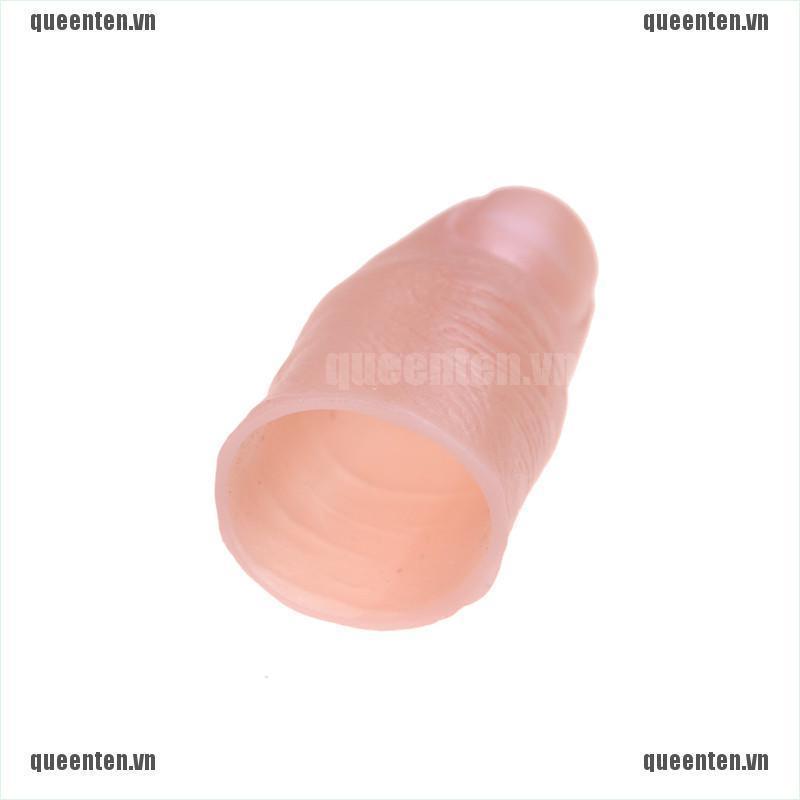 5Pcs Fake Soft Thumb Tip Finger Close Up Stage Magic Trick Wholesale QUVN