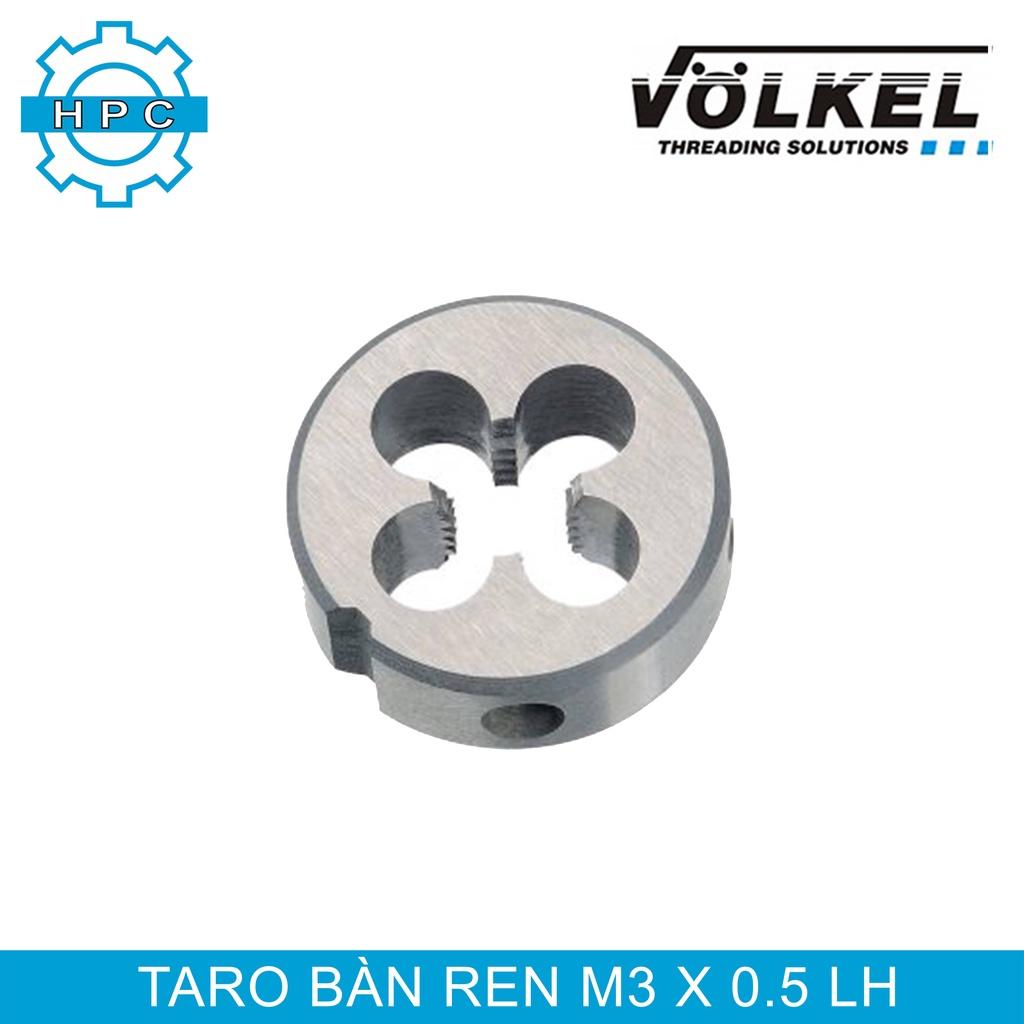 Taro bàn ren Volkel M 3 x 0.5 LH