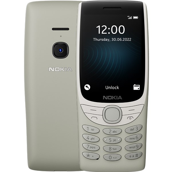 Điện thoại Nokia 8210 4G - Hàng chính hãng - pin lâu - Bàn phím nút giá rẻ chỉ có tại Long Tâm Store