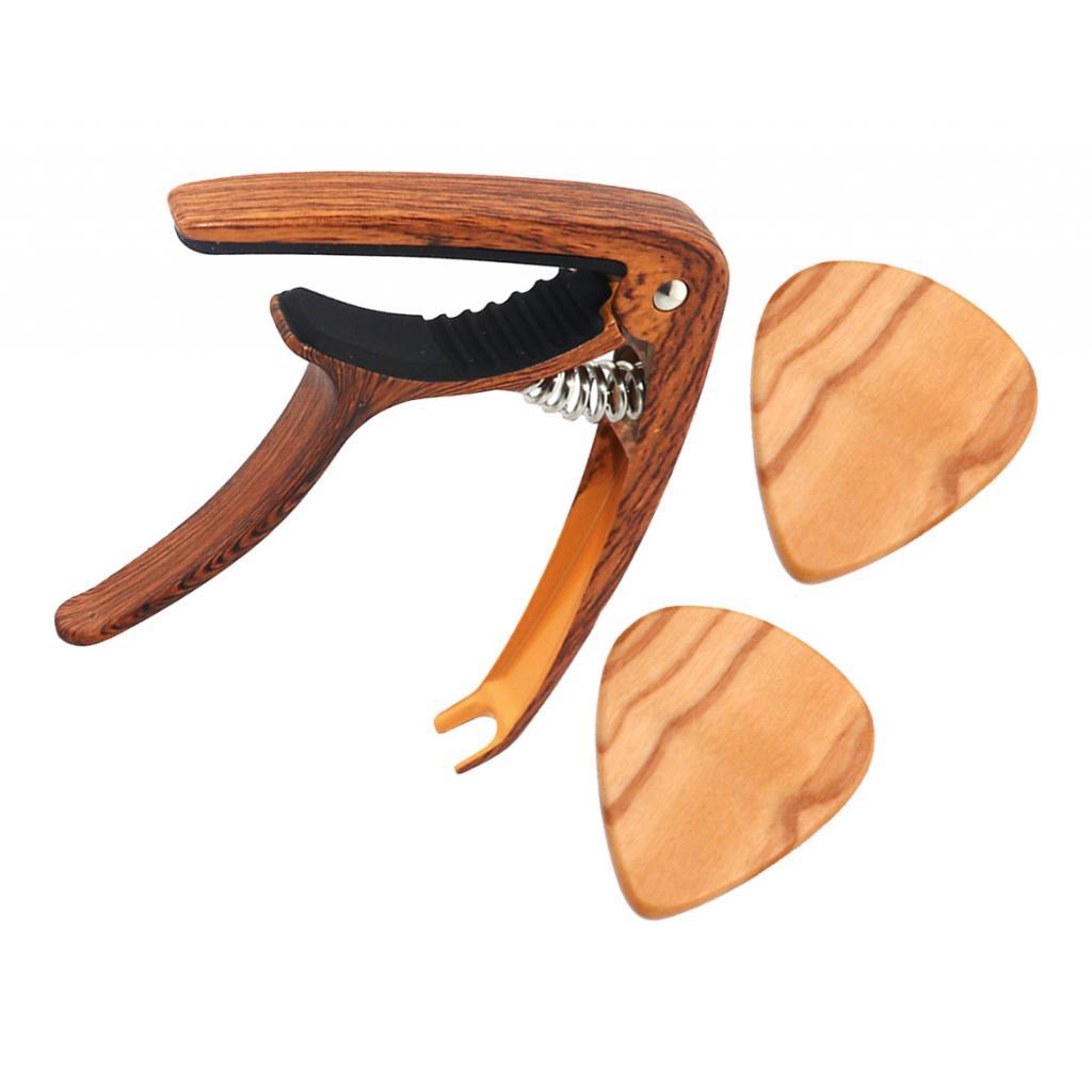 Guitar Capo Chỉnh Kẹp Ngón Tay Phím cho Guitar Cổ Điển Bass Ukulele