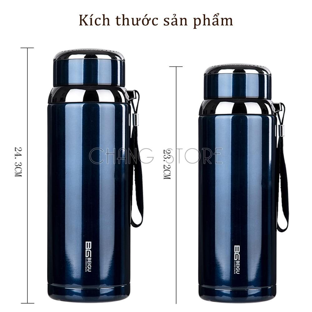 Bình giữ nhiệt nóng lạnh lõi thép inox 304 chống Gỉ A150 giữ nhiệt tốt chịu lực chống va đạp