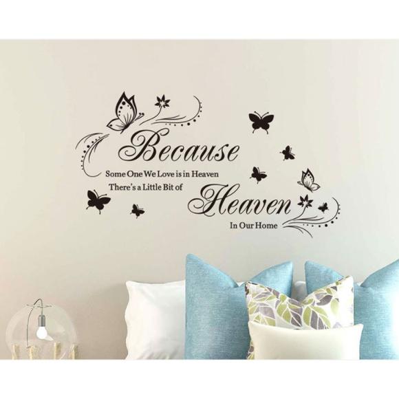Decal trang trí tường - Decal chữ tiếng anh hay