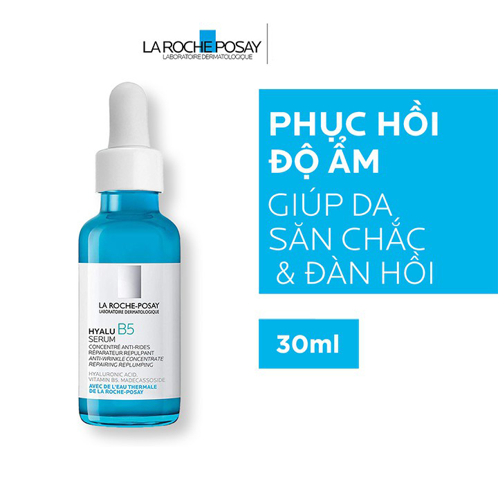 Dưỡng Chất Chuyên Sâu La Roche Posay Giúp Hỗ Trợ Quá Trình Tái Tạo Da Hyalu B5 Serum 30ml