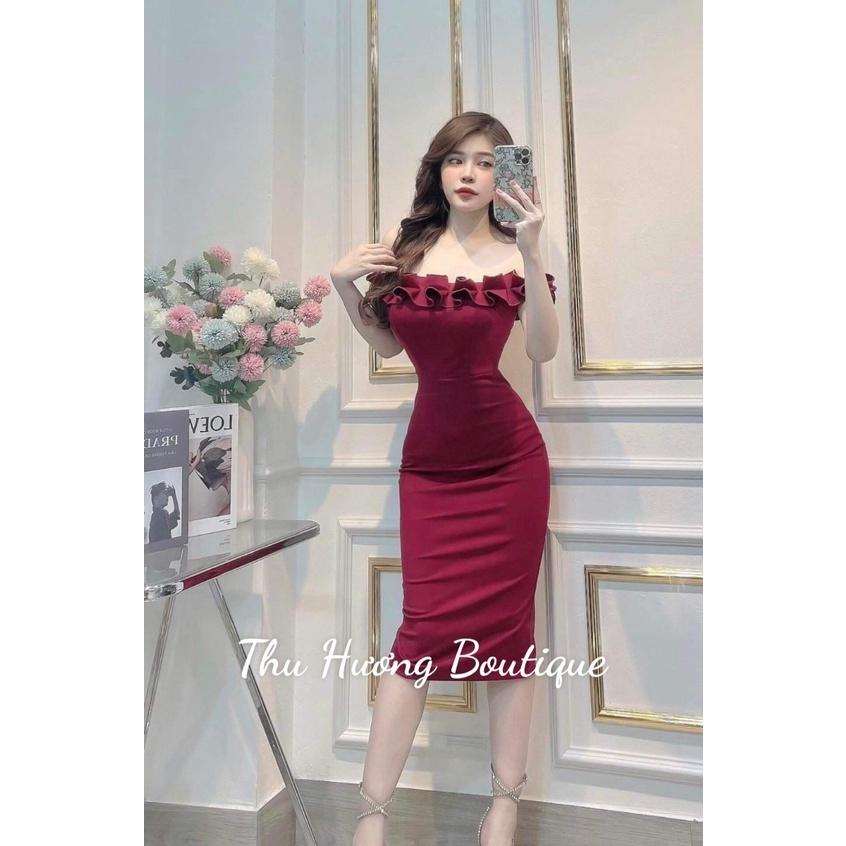Đầm body trễ vai siêu xinh