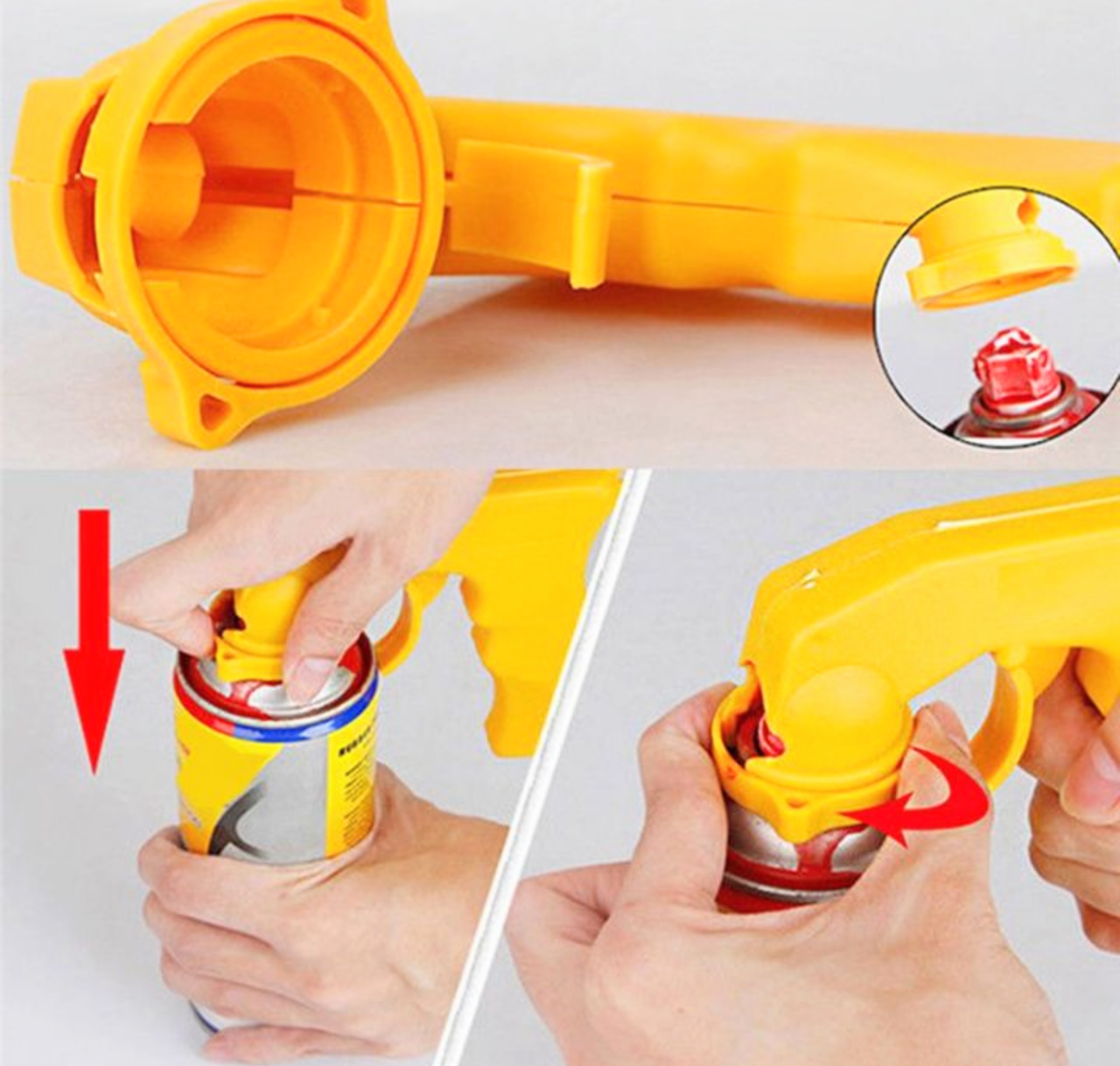 SIÊU GIÁ VỚI 1 THIẾT BỊ PHUN SƠN GẮN CHO CHAI SƠN XỊT CẦM TAY CÁC LOẠI TIỆN DỤNG MẪU MỚI HÀNG CHUẨN