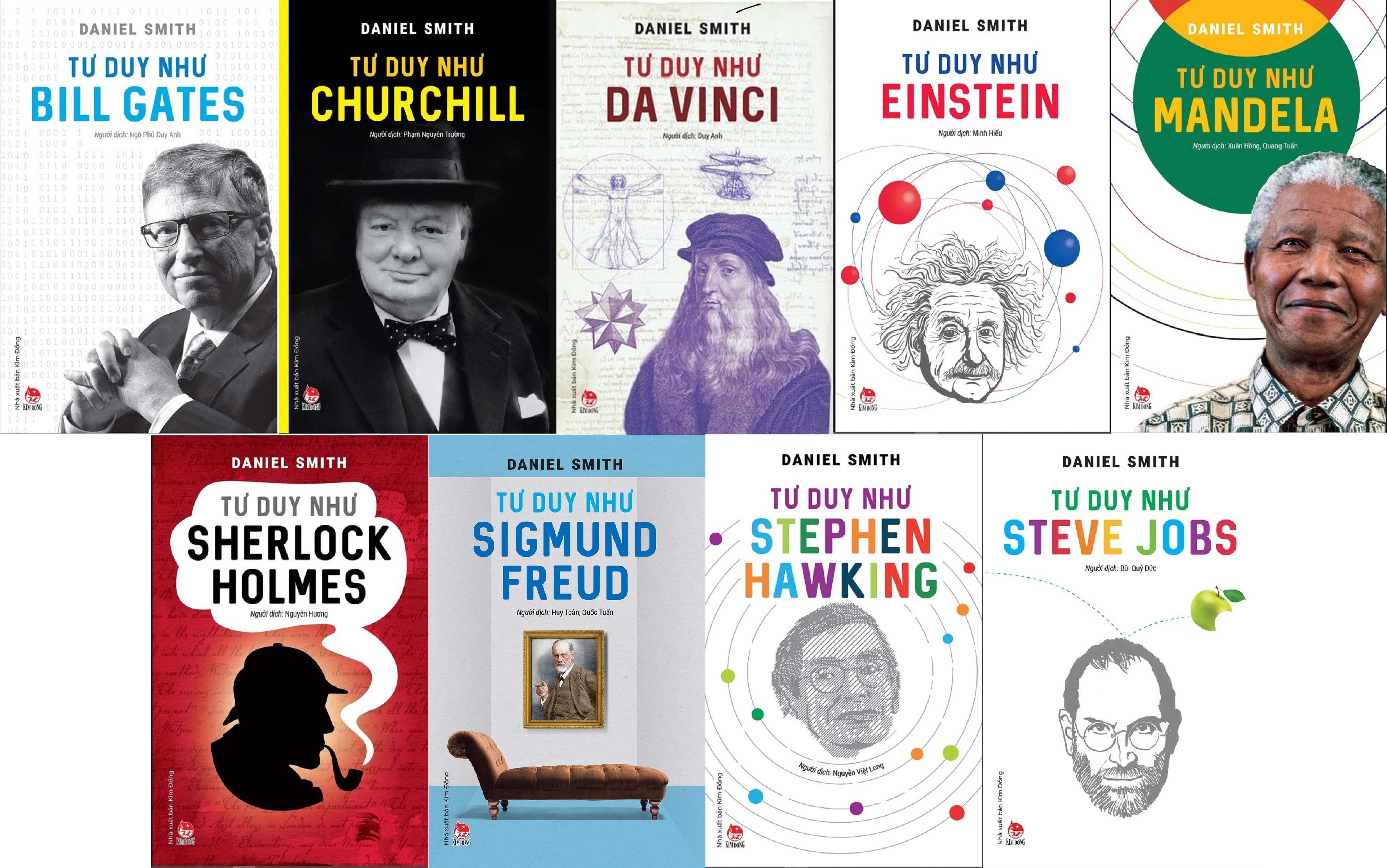 Trọn bộ 9 cuốn Kiến thức về danh nhân của tác giả Daniel Smith
