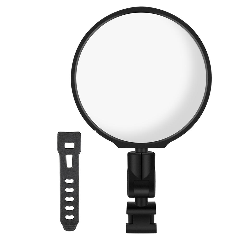 WEST BIKING Bicycle Mirror Wide-angle Convex Rear View Mirror for Road Bicycles Unbreakable Rotatable Rearview Safety Bicycle Handlebar Mirror