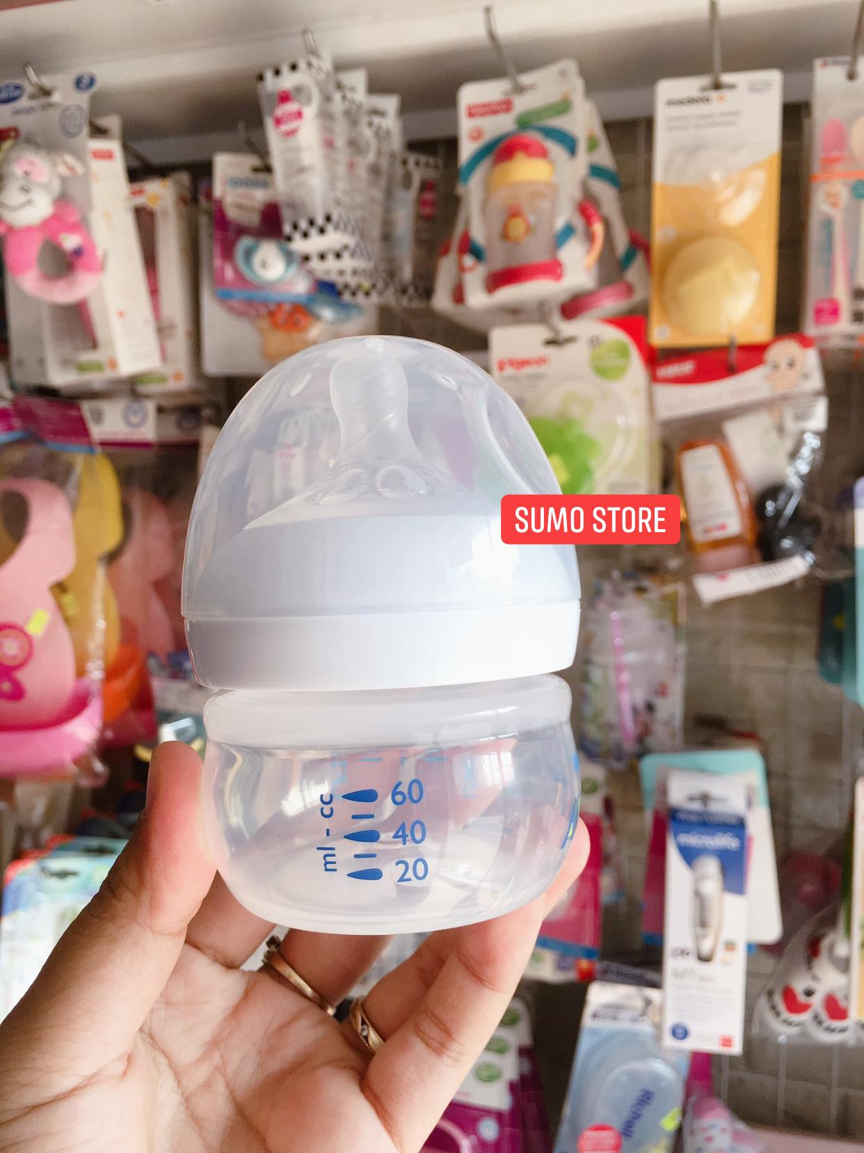 Bình Sữa nhựa Philips Avent 60ml sơ sinh