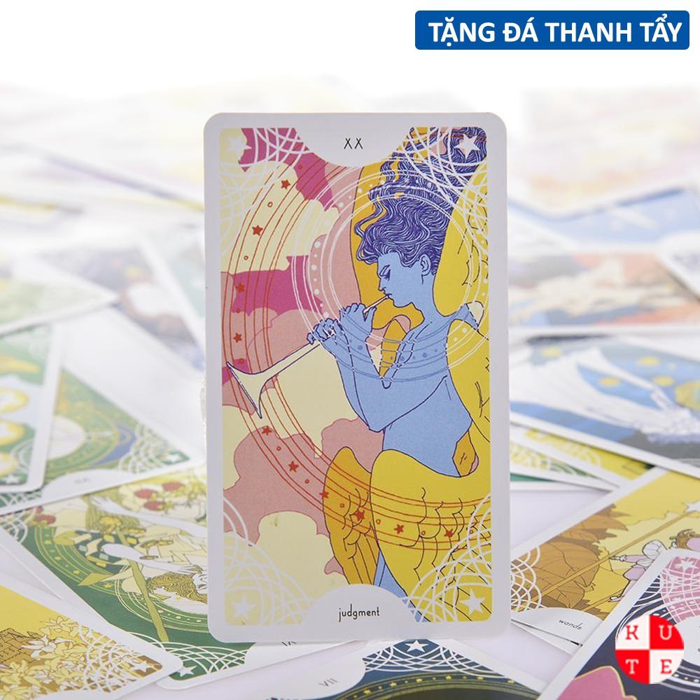 Bài Tarot Star Spinner 81 Lá Bài Tặng File Tiếng Anh Và Đá Thanh Tẩy