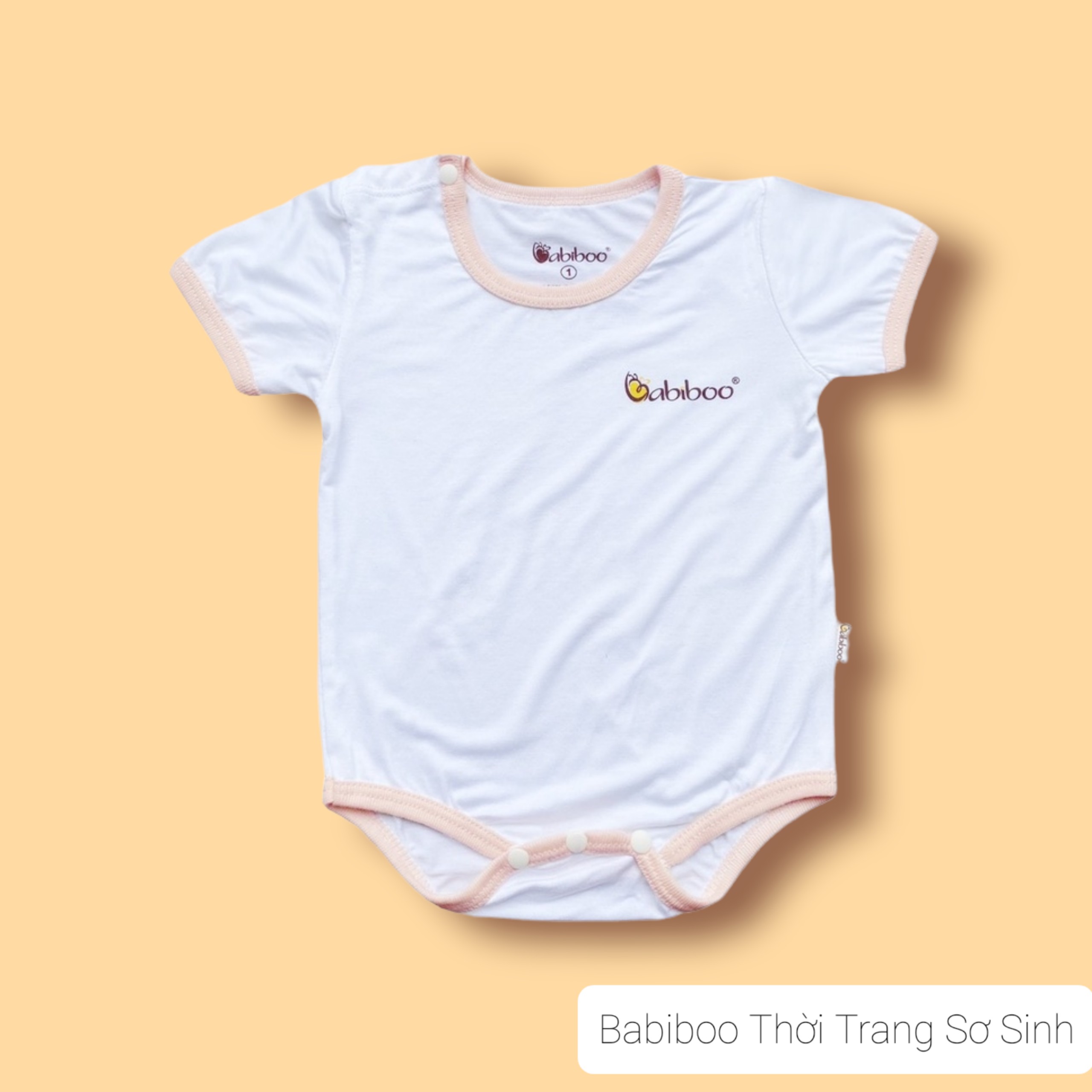 Body sơ sinh sợi tre Babiboo mềm mát cho bé từ 3-12kg