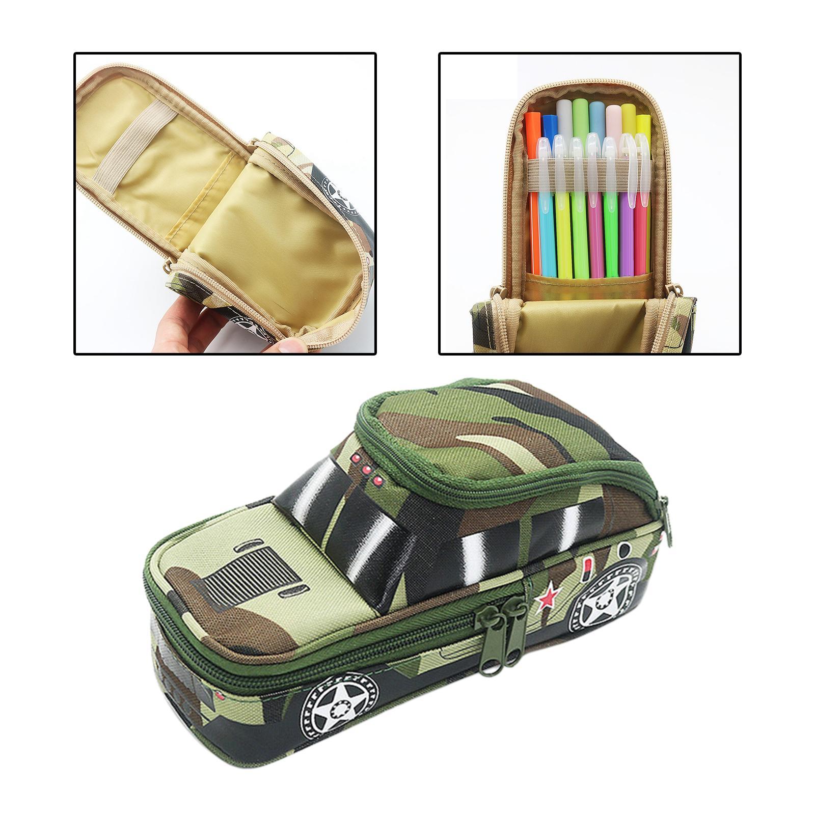 Pen Bag Cute Stationery Organizer Pencil Holder for Teen Boys and Girls Kids