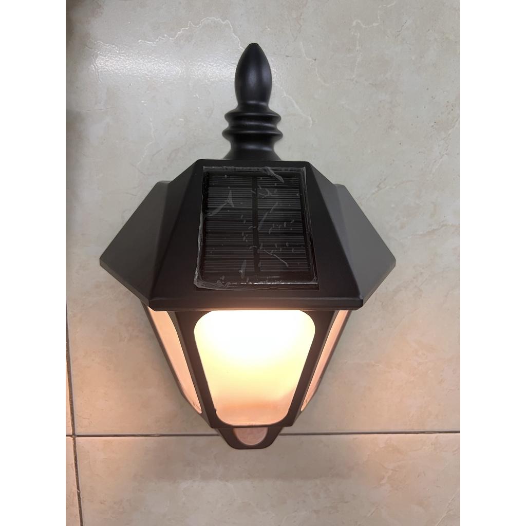 Đèn LED áp vách năng lượng mặt trời, Đèn LED sân vườn, đèn LED công viên, Đèn LED cổng, LED 2W, sử dụng hơn 12h