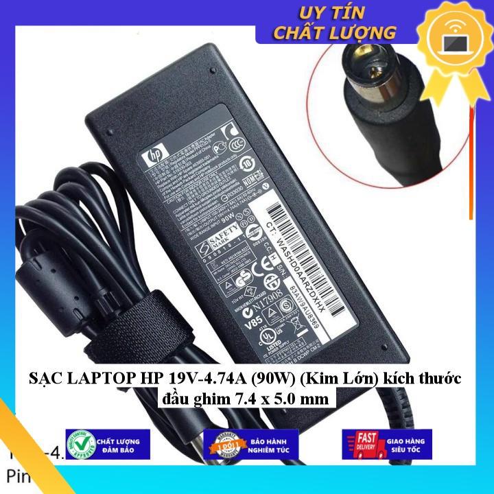 SẠC cho LAPTOP HP 19V-4.74A kích thước đầu ghim 7.4 x 5.0 mm - Hàng Nhập Khẩu New Seal