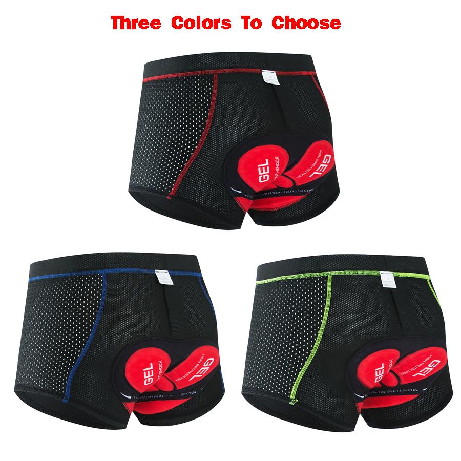 Mới Quần Short Đạp Xe Nâng Cấp 5D Gel Pad Đi Xe Đạp Quần Lót Chống Sốc Đi Xe Đạp Underpant Xe Đạp Quần Short Xe Đạp Quần Lót