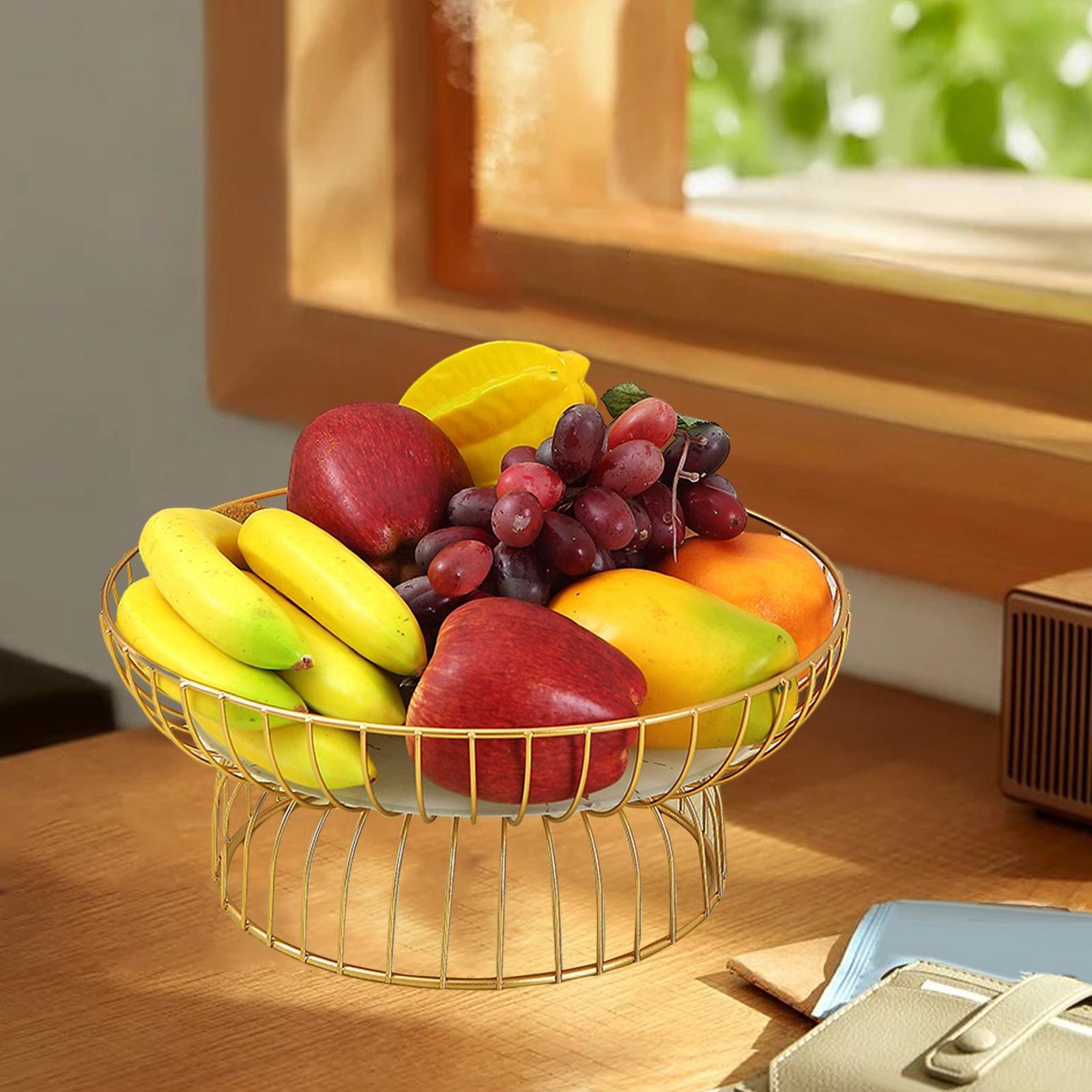 2pcs Fruit Basket Container Vegetable Stand Fruit Bowls