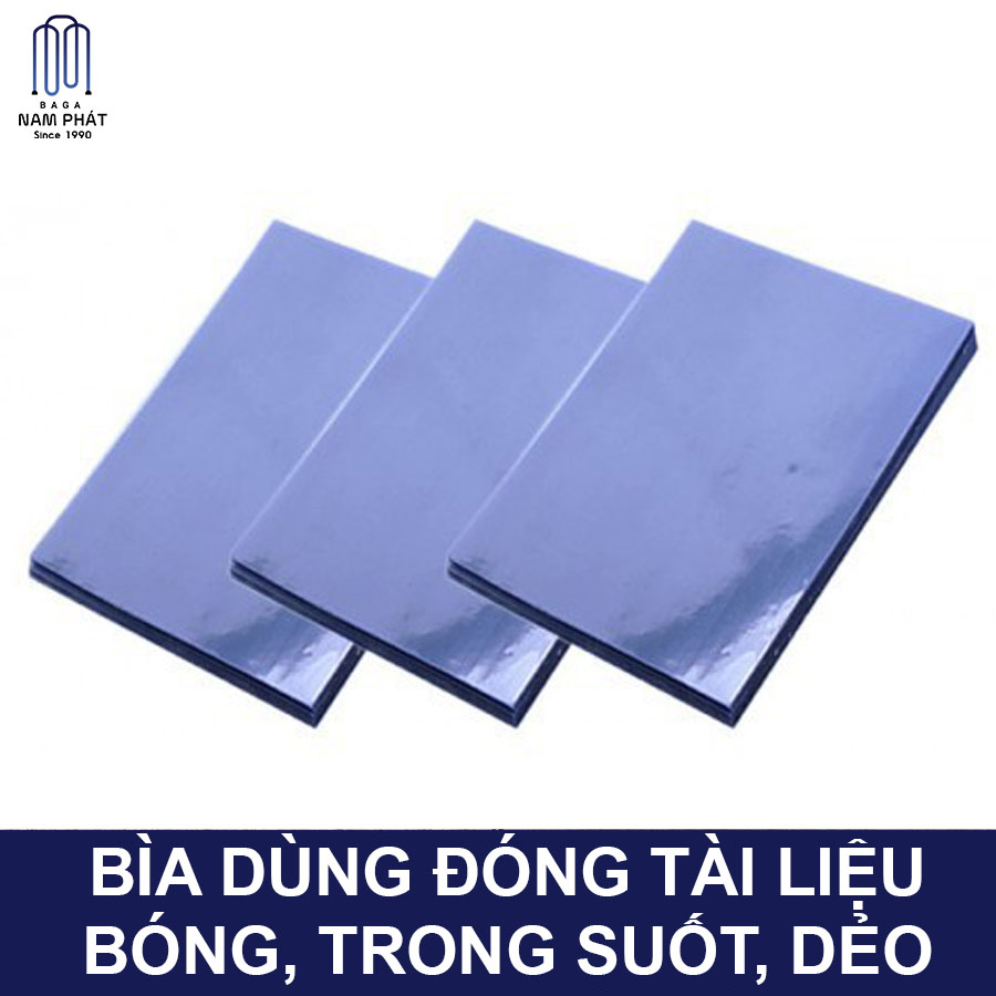 Bìa kiếng trong a3 10 tờ  chịu nhiệt 1.2 zem dùng để đóng sách, đóng tài liệu