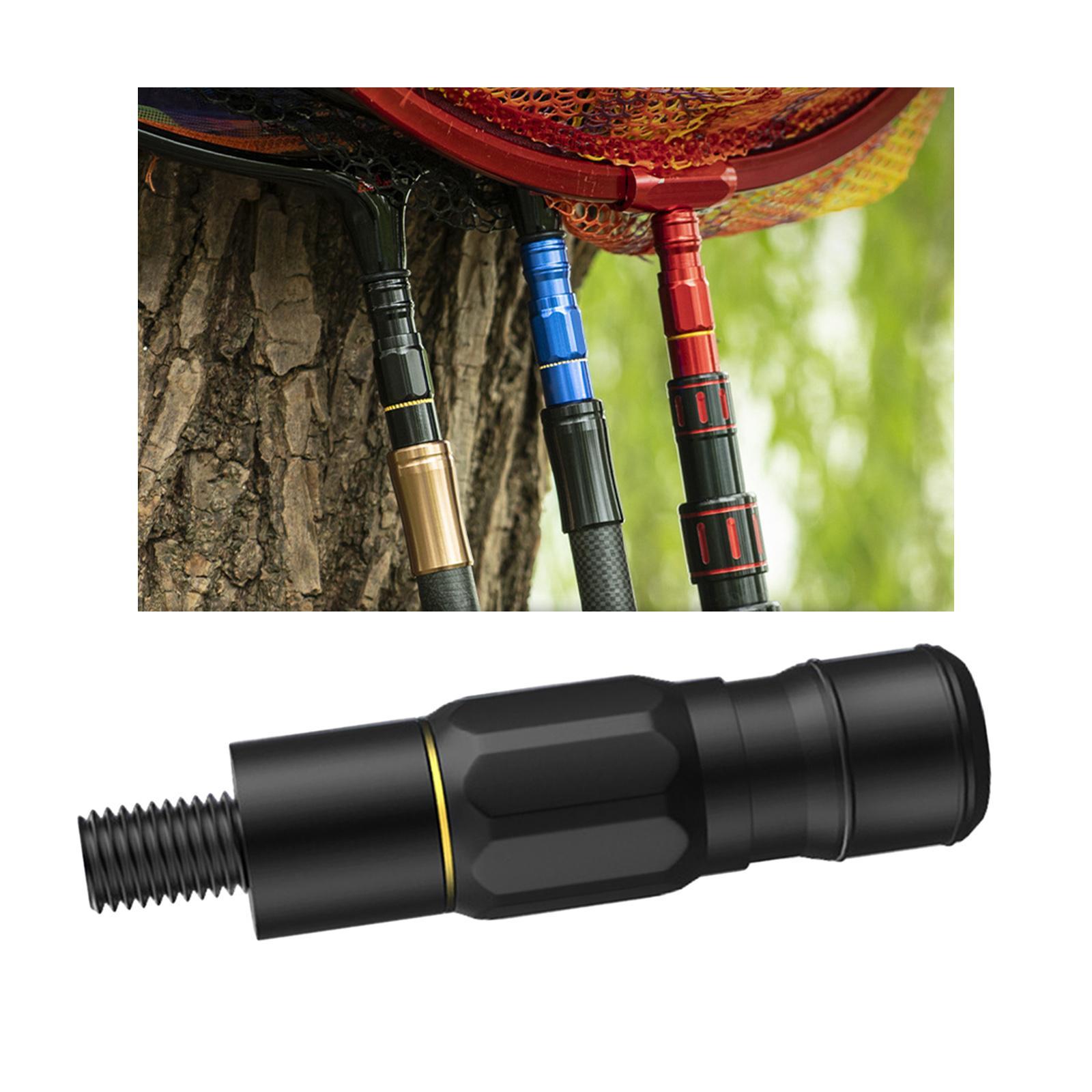 Connector, Rod Part Landing Net of Head Adapter Rod Connector for Saltwater