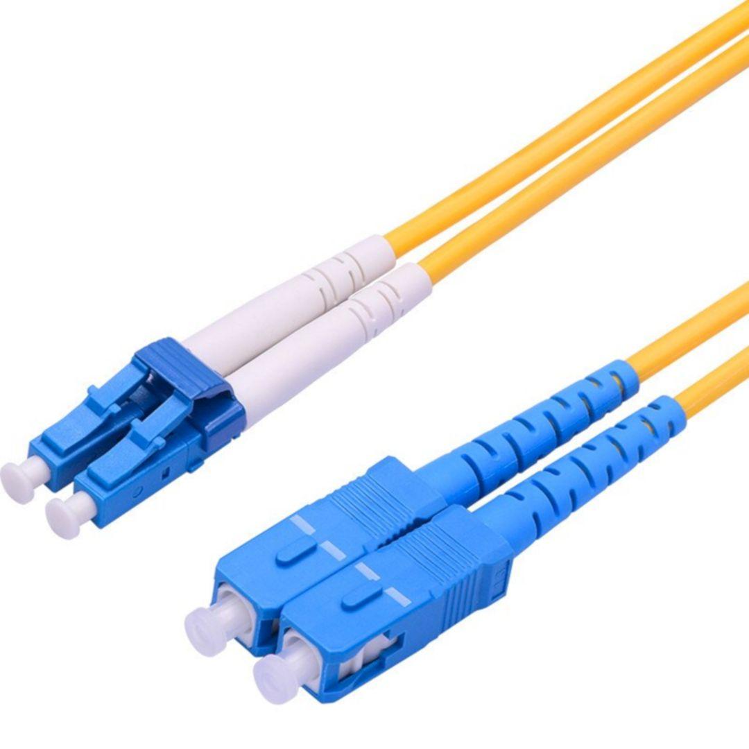 Ugreen UG80250NW223TK 5M SC-SC Màu vàng Cáp nhảy quang Single mode Duplex Fiber - HÀNG CHÍNH HÃNG