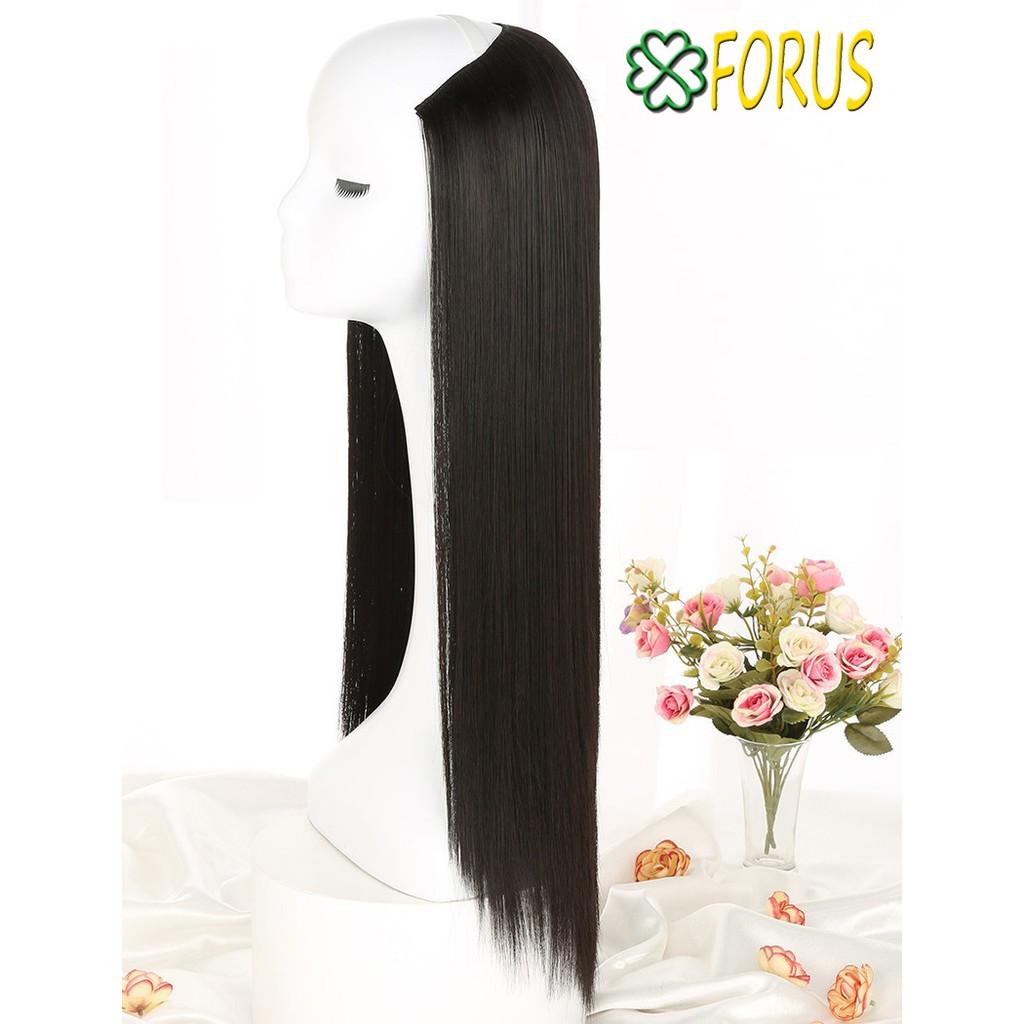 Tóc giả kẹp U thẳng cao cấp 9125