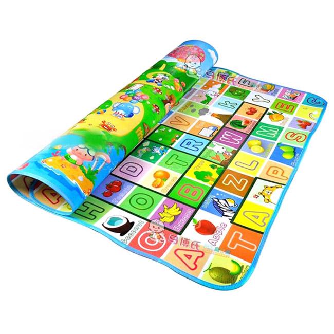 Thảm xốp 2 mặt  mẫu ngẫu nhiên - 1m6 - GDHN Loại Tốt