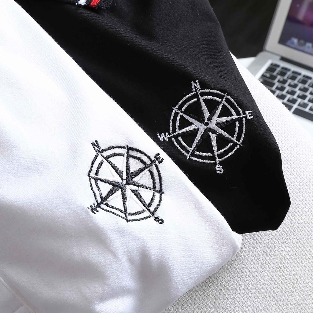 ÁO THUN CỔ TRỤ,THIẾT KẾ HỌA TIẾT LOGO ÁO VÀ VIỀN ÁO SIÊU NGẦU