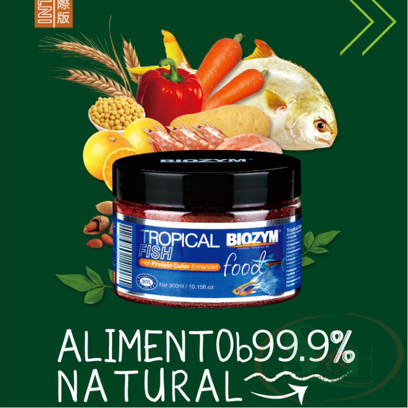 Thức ăn cá Biozym Tropical Fish Food Pellet hạt nhỏ nổi dinh dưỡng cho cá tép cảnh