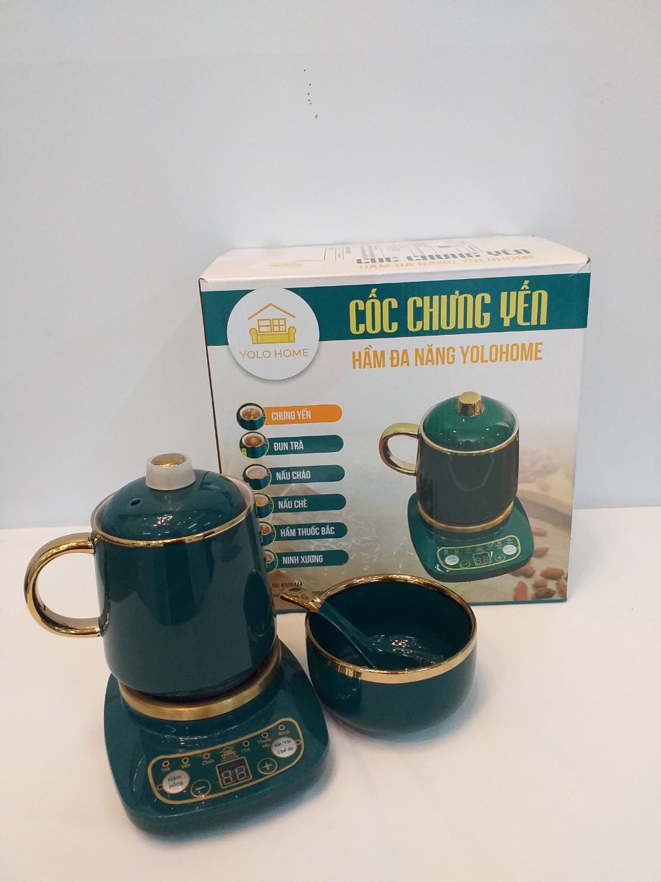 Cốc chưng yến , cốc hầm đa năng, thố chưng yến, nồi chưng yến điện được ưa chuộng số 1 thị trường