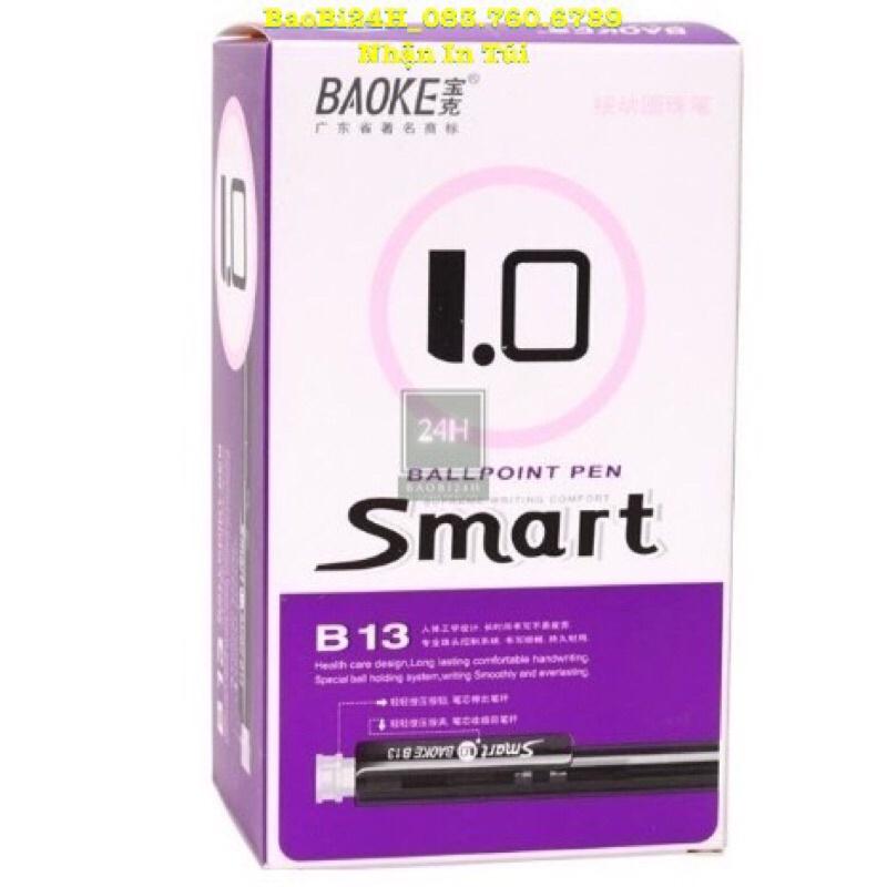 48 CHIẾCBÚT BI BAOKE SMART B13 Ngòi bút 1.0, êm trơn. Rất phù hợp cho hội nghị Khách hàng và sử dụng cho văn phòng