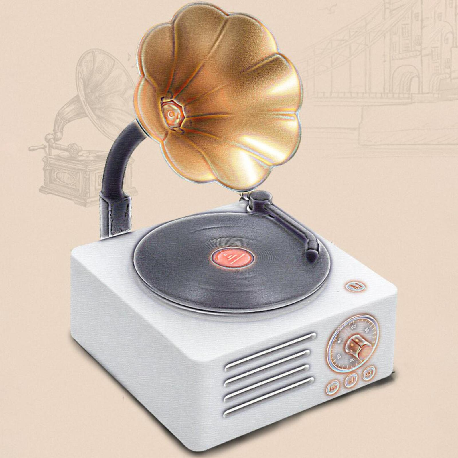Turntable Player Bluetooth 5.0 Phonograph for Decoration