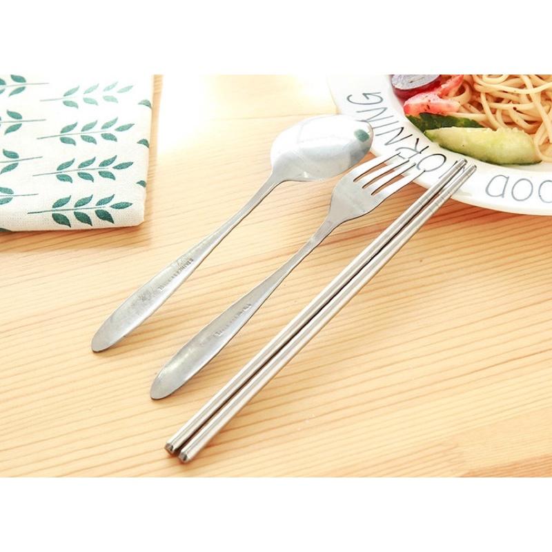 Bộ Muỗng Đũa Nỉa Cá Nhân Tiện Lợi Du Lịch