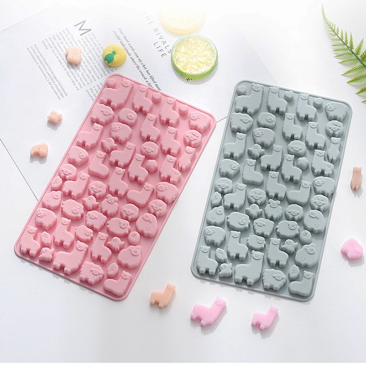 Khuôn silicon kẹo dẻo động vật