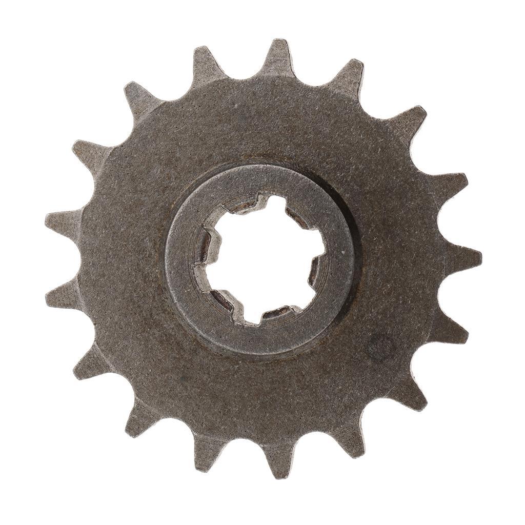 2X 17T 17  Front Chain Engine Sprocket for 49cc Engine Pocket Dirt Bike
