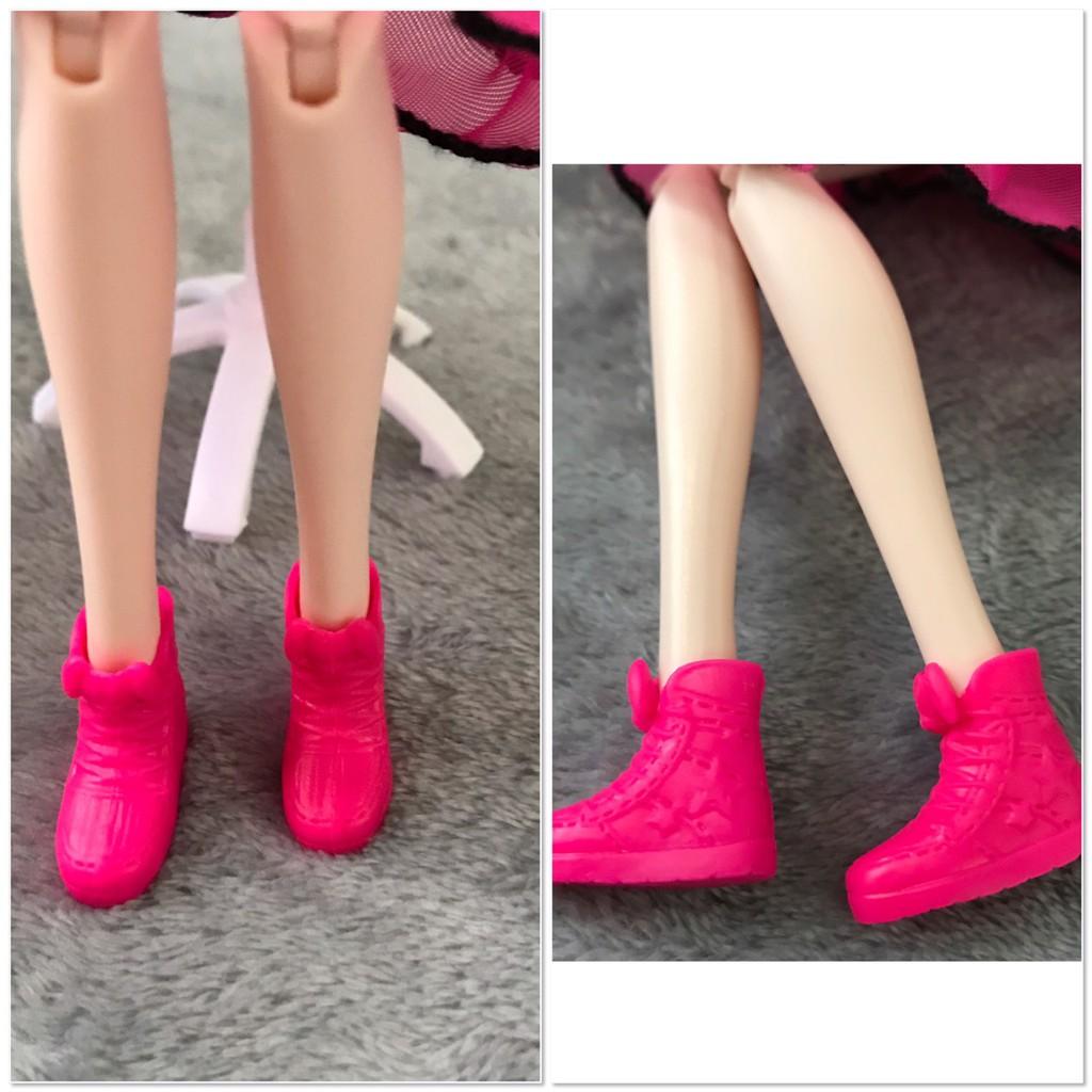 Giày búp bê barbie nhựa 30cm về nhiều kiểu xinh