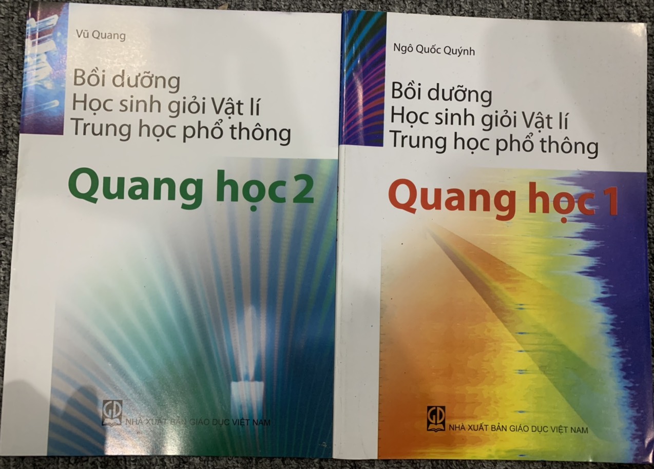 combo Bồi dưỡng học sinh giỏi Vật lí Trung học phổ thông Quang học 1-2