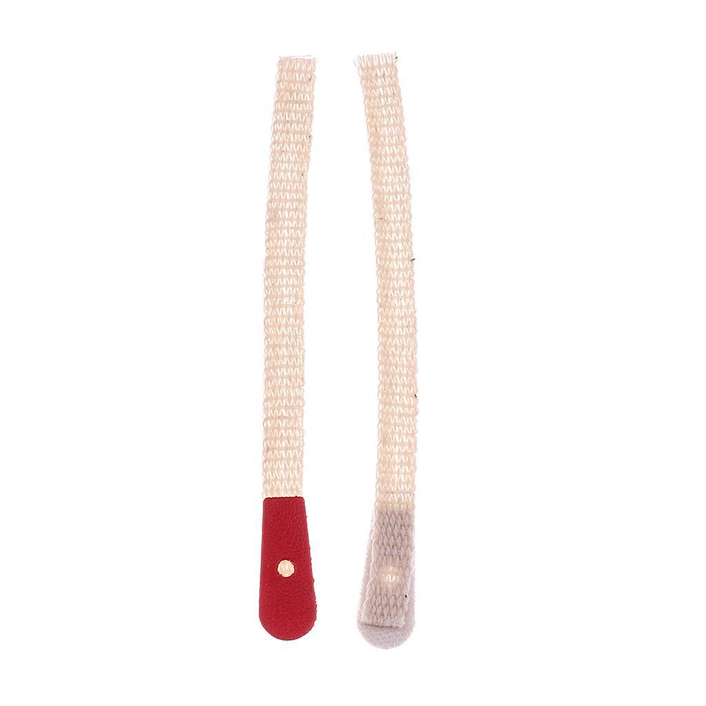 1 Pack Standard Style Piano Bridle Straps Piano Repair Parts Beige 7.2cm