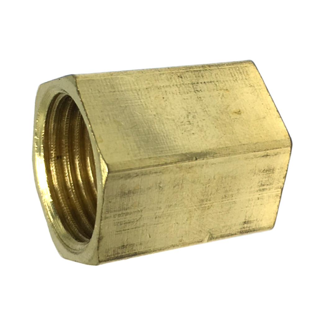 1 PC 1/2 Đôi Nữ Đồng Ren Thẳng Kết Nối Adapter Ống
