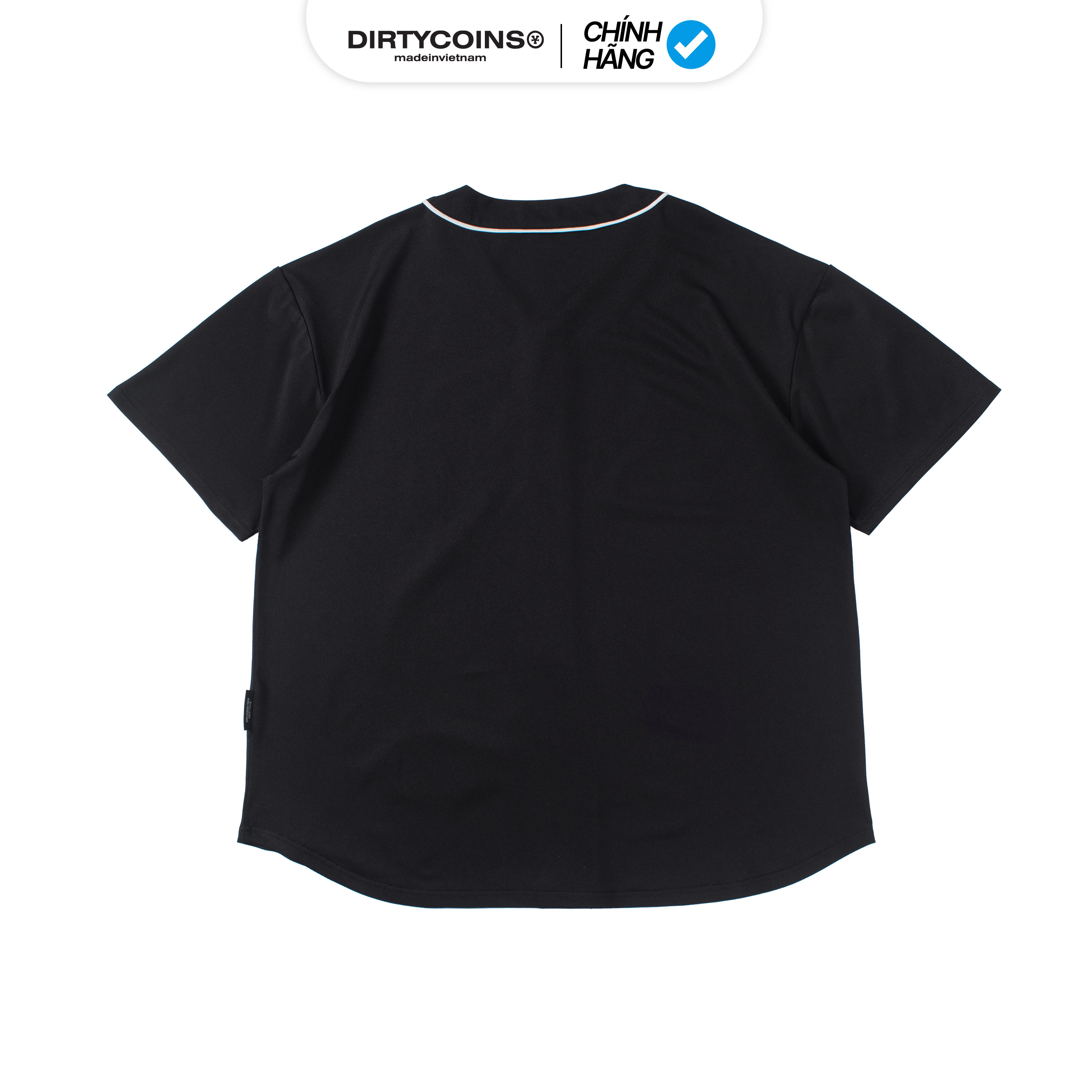 Áo Thun [Dirtycoins x B Ray] Logo Jersey Shirt - Black