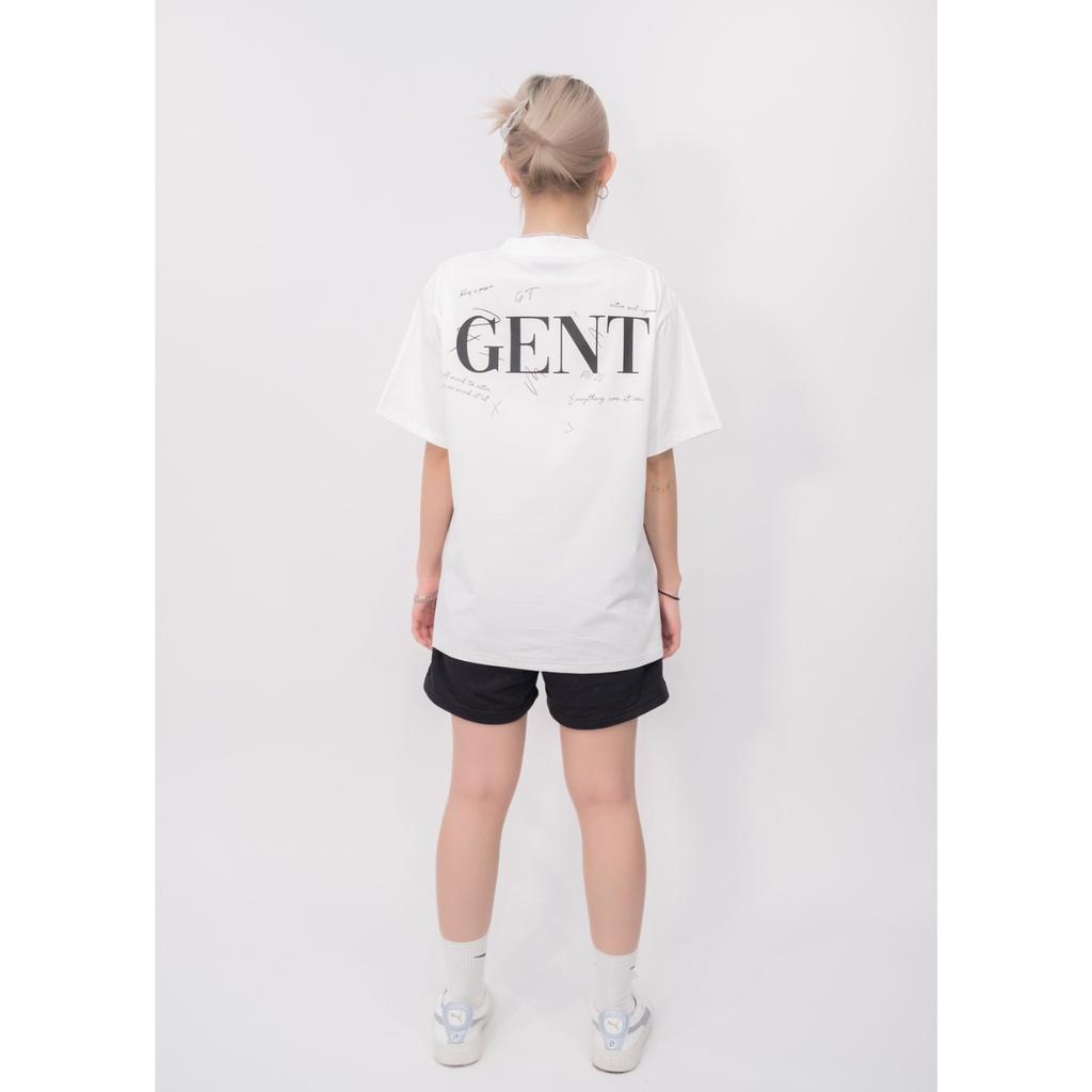 Áo thun Signature Basic Tee unisex nam nữ from rộng, tay lỡ, cổ tròn màu đen, trắng.