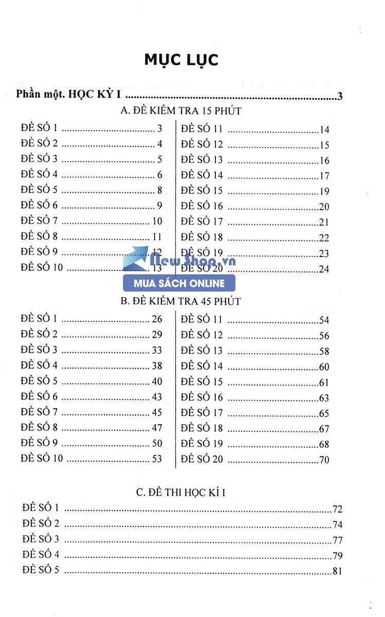 100 Đề Kiểm Tra Tiếng Anh 6 (Biên Soạn Theo Chương Trình Của Bộ Giáo Dục Và Đào Tạo)_KV