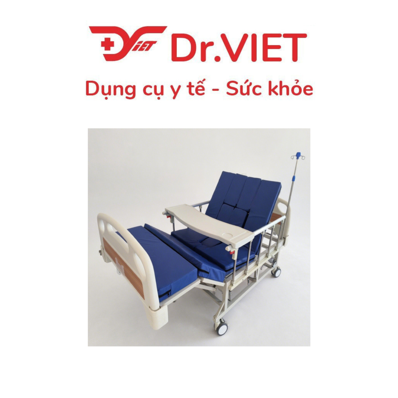GIƯỜNG Y TẾ ĐA NĂNG 4 TAY QUAY GBM-092A