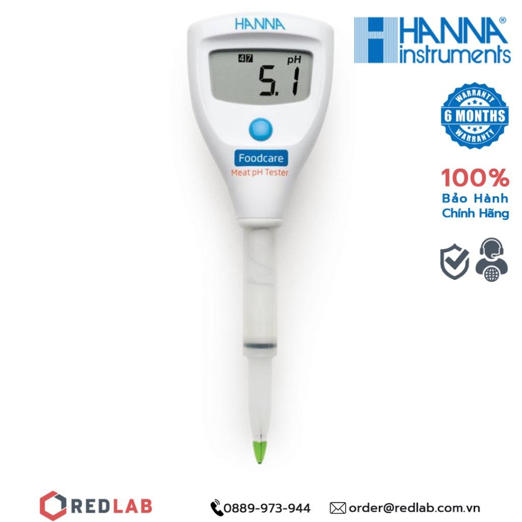 Bút đo pH trong thịt và nước cầm tay Hanna HI981036