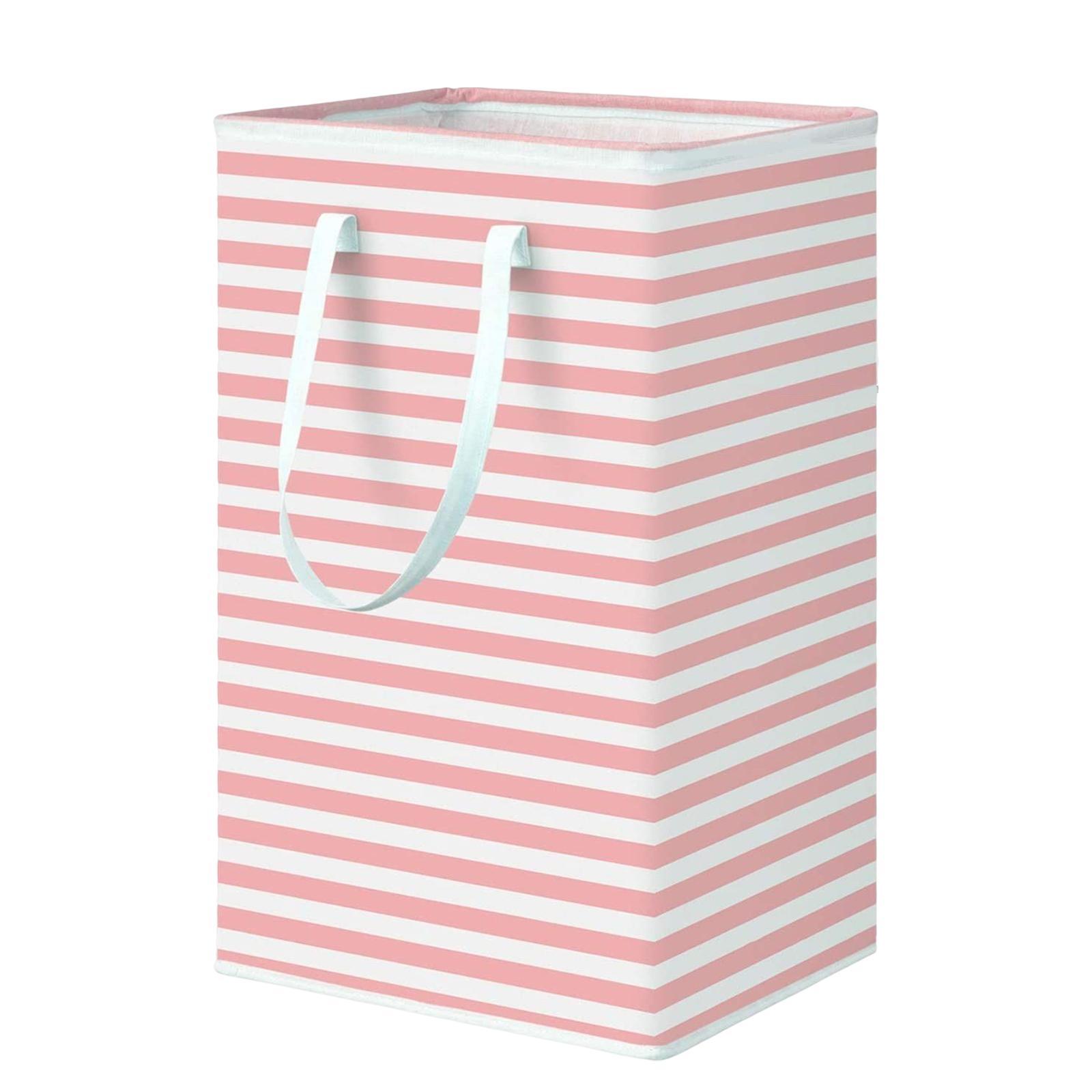 Waterproof Dirty Clothes Laundry Basket with Handles Clothes Hamper Storage Basket for Dorm