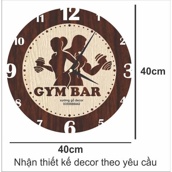 Đồng Hồ Treo Tường Phòng Tập Gym, Phòng Tập Thể Hình