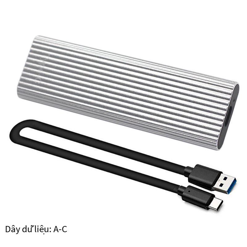 Đảm bảo chất lượng M.2 NGFF SSD Vỏ ổ cứng thể rắn Type-C 3.1 Vỏ ổ cứng di động bằng hợp kim nhôm tốc độ cao
