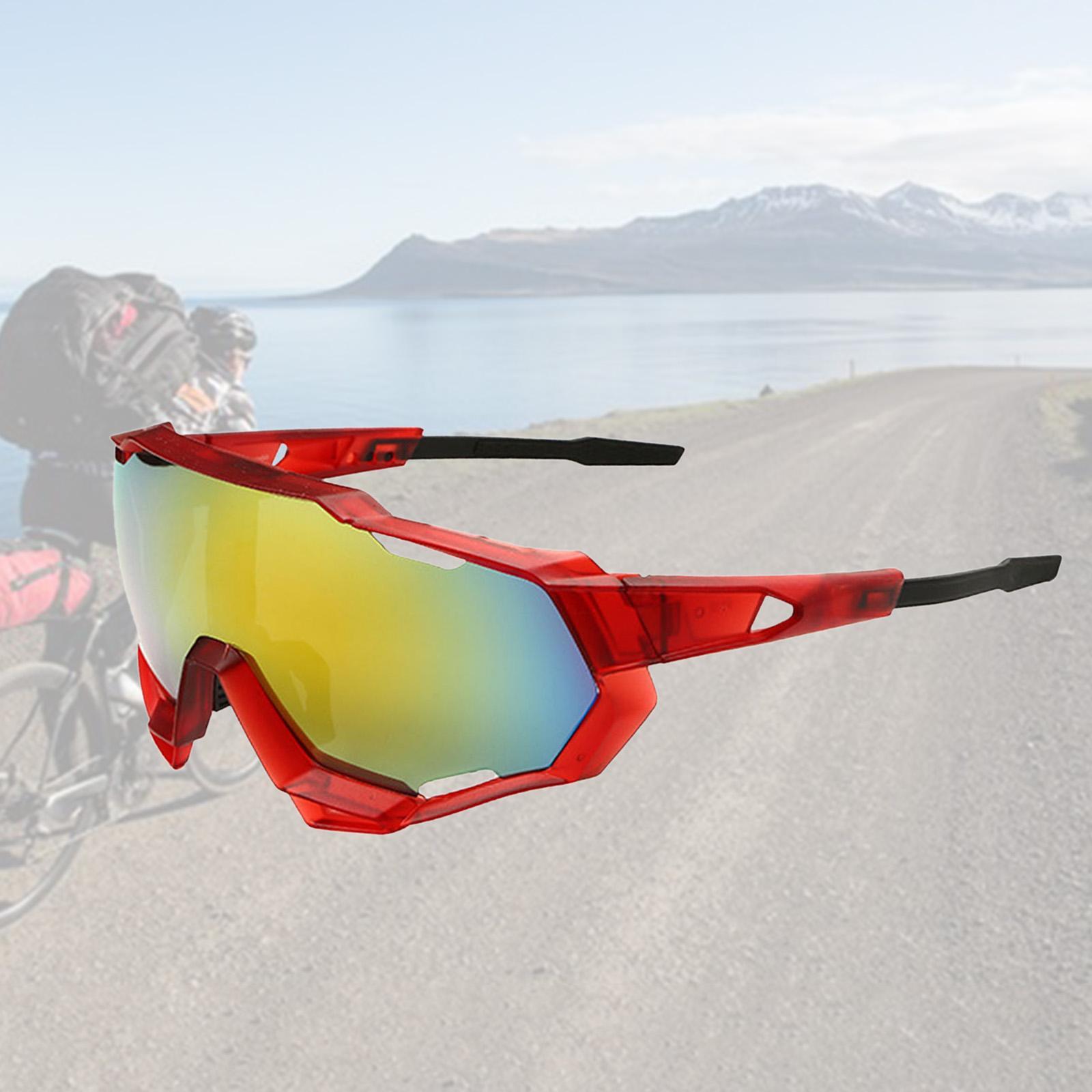 2x Men Polarized Cycling Sunglasses Bike Goggles Driving Golf Glasses