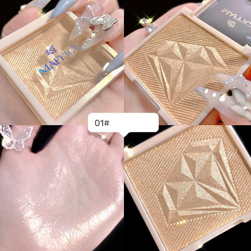 Phấn má bắt sáng MAFFICK Diamond Highlight Powder 4g