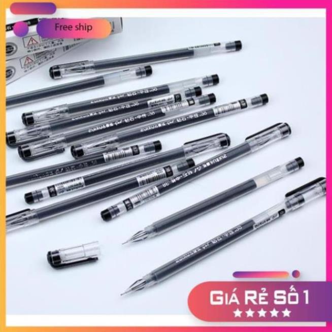 ️GIÁ TỐT️ Bút Mực Gel HY1020 - Nét 0.4mm - Mực Xanh/ Đen/ Đỏ Cho Học Sinh, Sinh Viên, Nhân Viên Văn Phòng