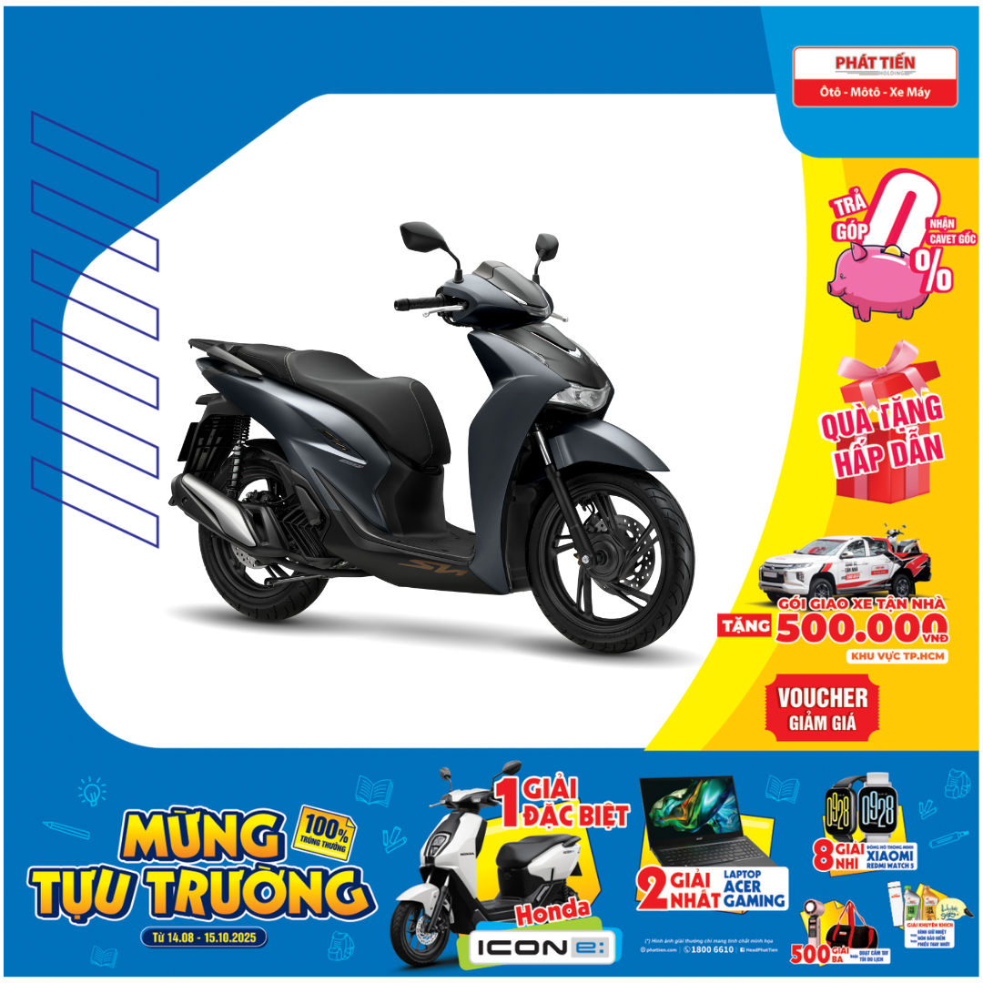 Xe máy Honda SH160i Đặc Biệt 2026 Phanh ABS