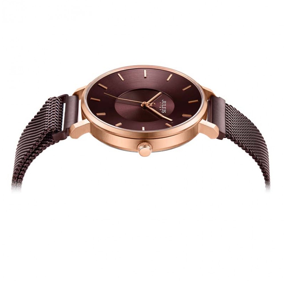 Đồng Hồ Nữ JS-025C Kính Saphire Julius Star Dây Nam Châm Hàn Quốc