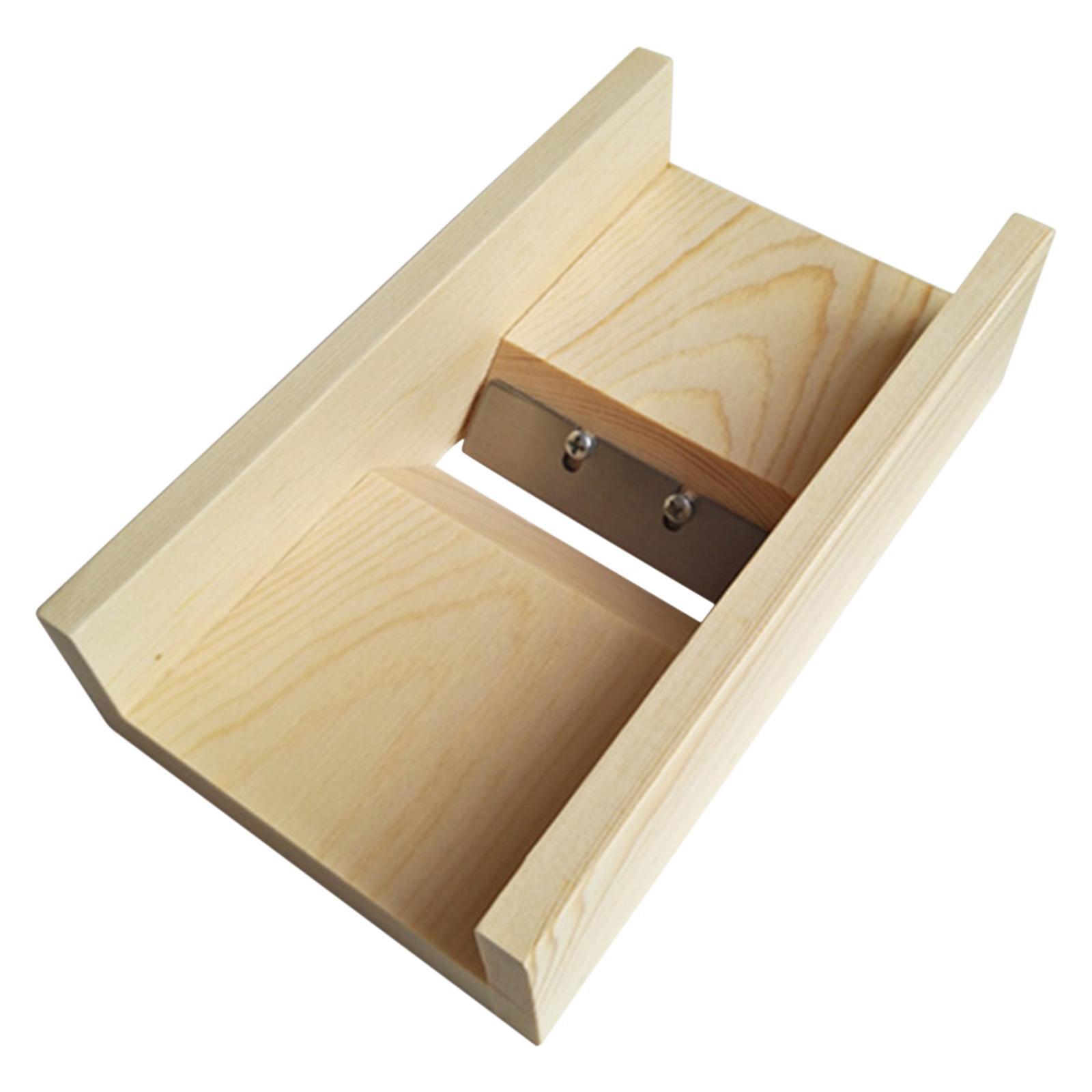 Wood Box Soap Loaf Cutter Beveler Planer for Handmade DIY Candle Making Supplies